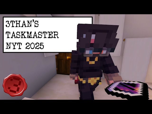3than's Minecraft Taskmaster New Year Treat 2025 | Full Episode