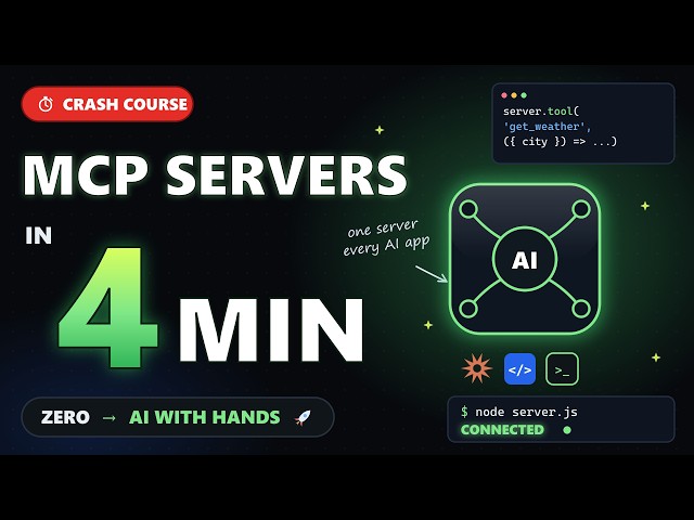 MCP Servers, Finally Explained — in 4 minutes