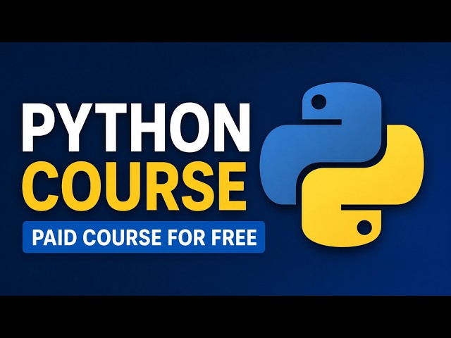 #01 - Course Introduction 🐍 - Python Course 💻