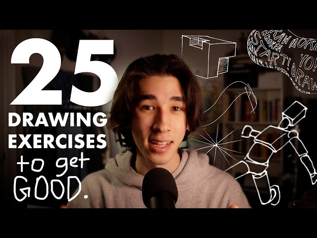 25 Essential Drawing Exercises: Unlock your Imagination