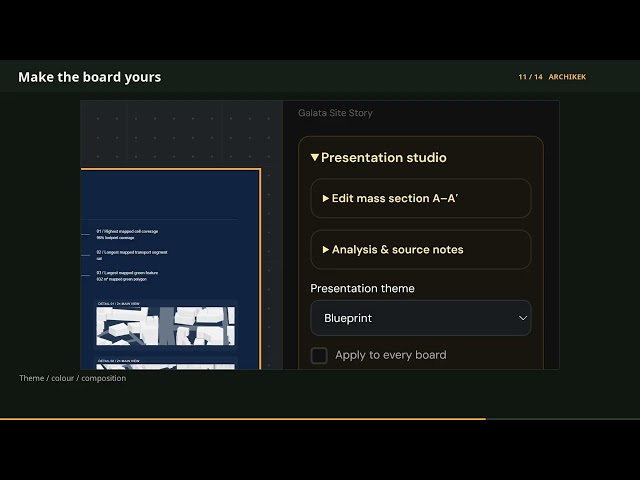 Style Your Site Analysis Board | ArchiKEK Quick Tutorial