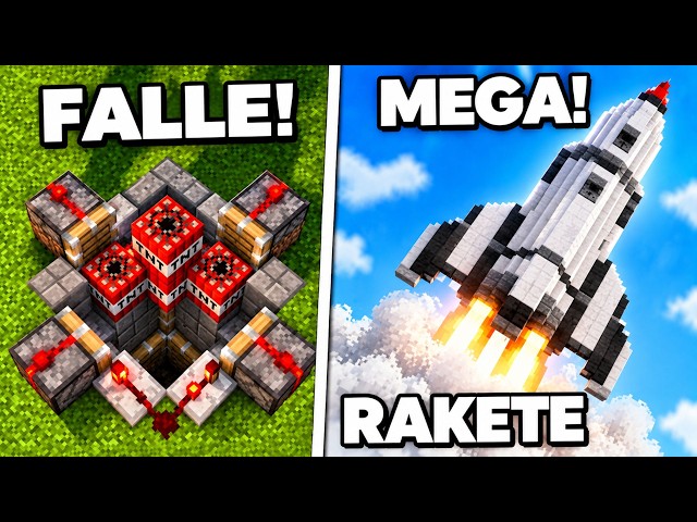 10 GENIALE Redstone Builds, die du nachbauen MUSST!
