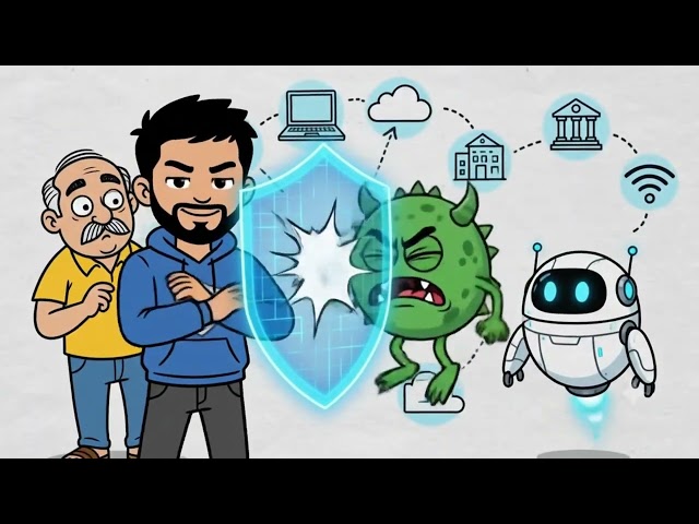 What is Cybersecurity? | Funny Animation That Could Save Your Money!