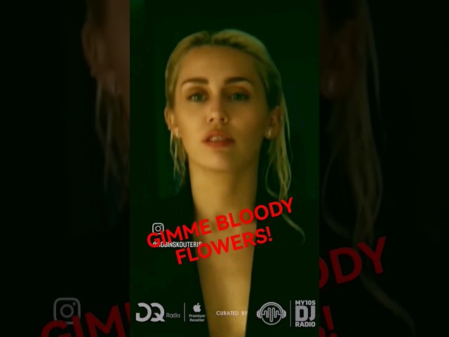 Gimme Bloody Flowers! 🤩🌻🌼🎵 Miley/Sam Smith/Gaga Mashup for  My105 Radio Promo by Robin Skouteris