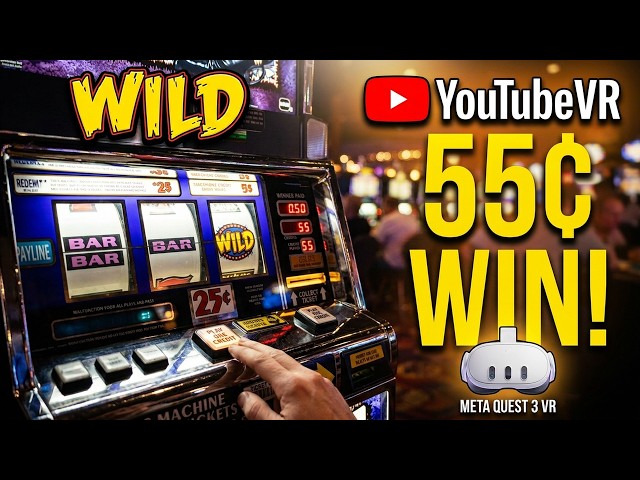 CRAZY VR Slot Machine Payout! Did I Win?
