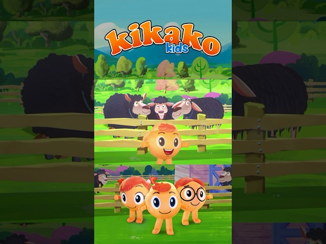 Baa Baa Black Sheep- KiKaKo Kids ! ❤️