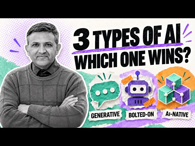 Generative AI vs AI-Bolted vs AI-Native: Which One Actually Wins?