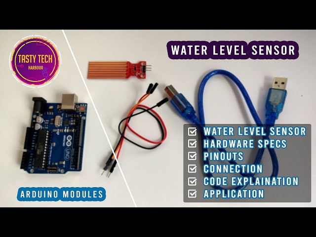 Arduino Module Basics - Water Level Sensor