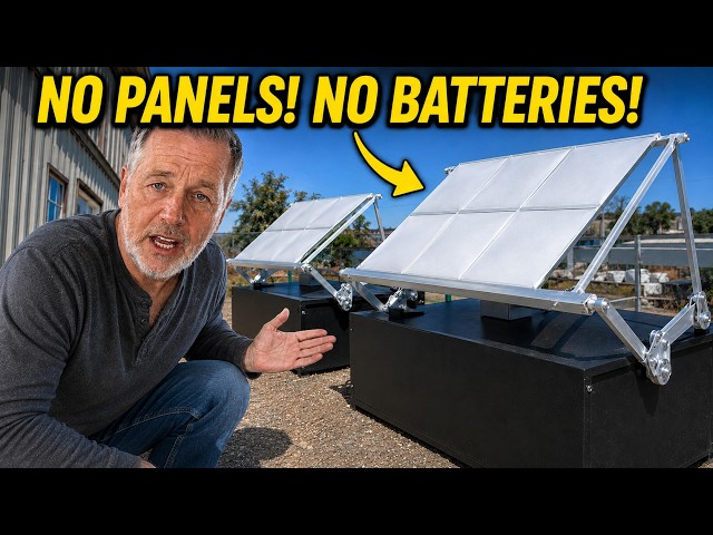Solar Energy Is Changing Forever — No Panels, No Lithium Batteries