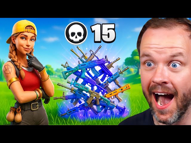 1 Elimination = Steal 1 Weapon