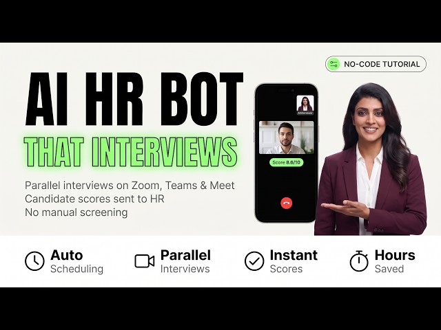 Build an AI Interview Scheduler That Turns Applications Into Interviews