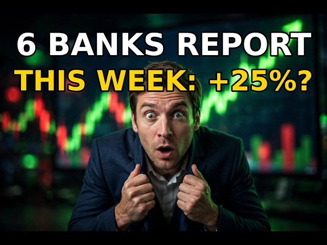 6 Big Banks Report This Week — Wall Street Expects a 25% Profit Jump