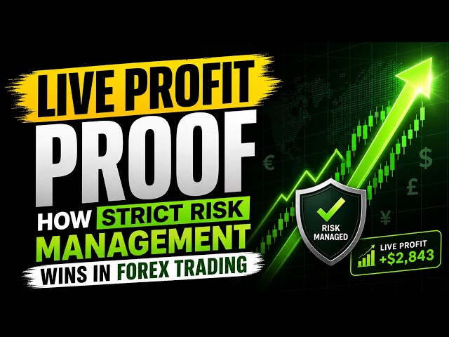Live Profit Proof: How Strict Risk Management Wins in Forex Trading