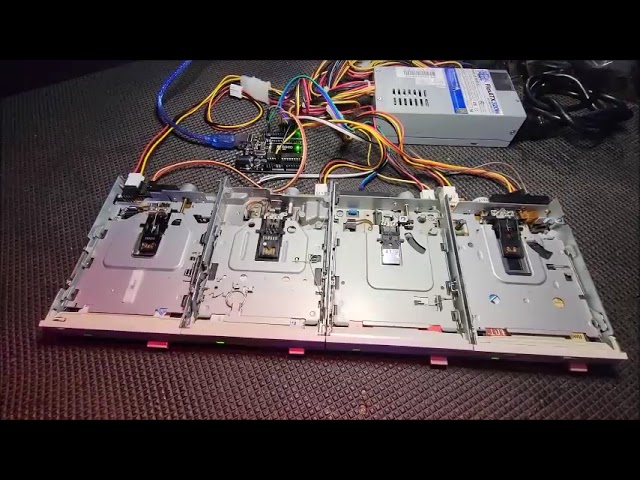 Billie Jean music on a 3½" Floppy Drive #music #popmusic