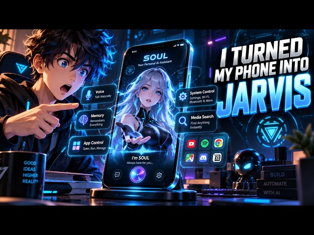 I Made JARVIS Control My Entire Phone 😎