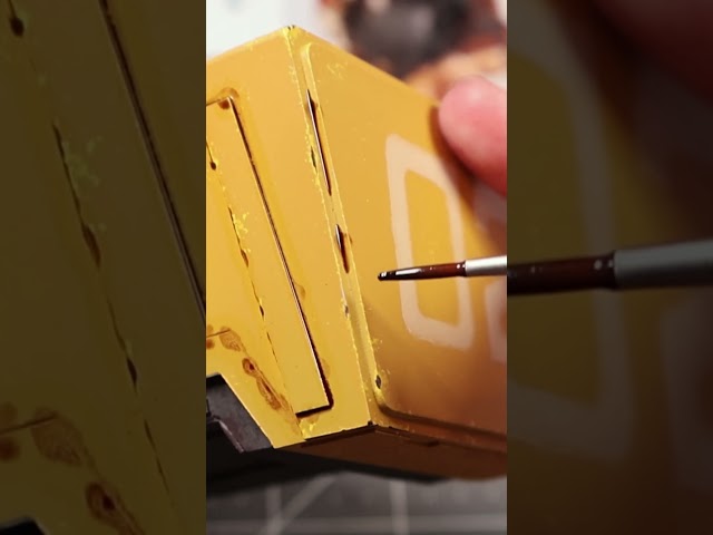 Painting a Scratchbuilt Spaceship