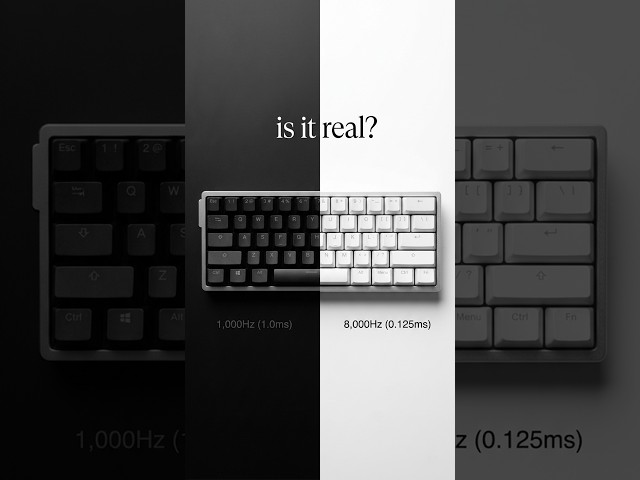 8K Polling Rate on Keyboards: Is It Actually Worth It?