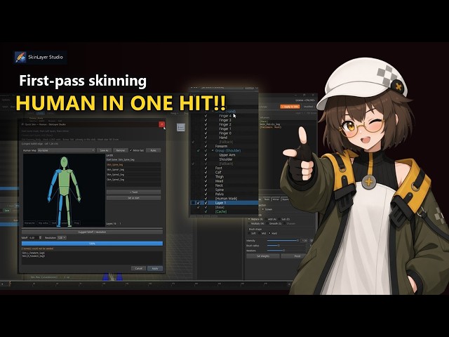 SkinLayer Studio Ep.3.1 | Faster than AI | Quick Skin