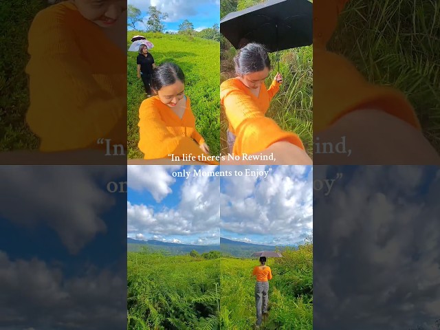 “In life there's no rewind, only moments to enjoy”🤗 balag fifth wheel😆 #trip #naturetrip #mellainian