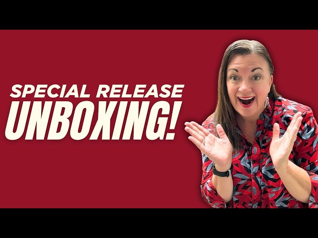 Let's unwrap our next Special Release Collection!