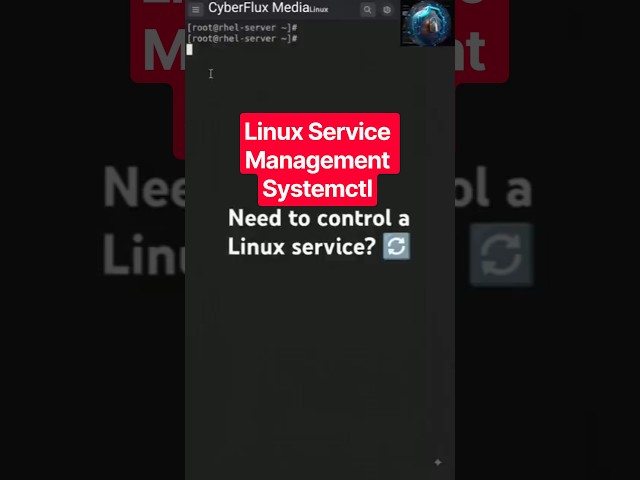 🔄 systemctl Explained in 30 Seconds | Start, Stop & Enable Linux Services #Shorts #linux#linuxkernel