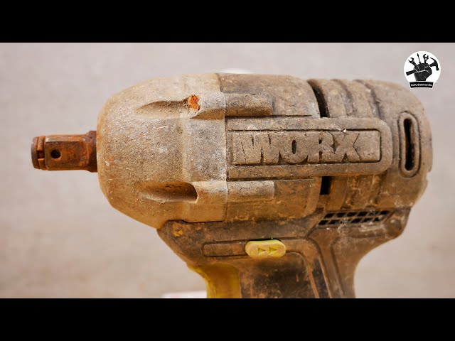 RESURRECTING A WORX 268 BRUSHLESS IMPACT WRENCH – FROM RUSTY JUNK TO POWERFUL TOOL