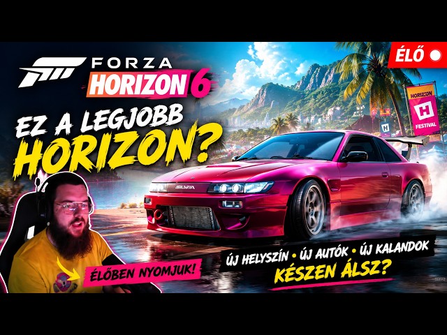 🔴 FORZA HORIZON 6  | KICSI LESZ A GARÁZS? 🔴 PART 2