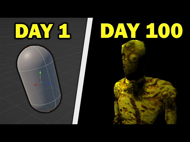 I Made a Horror Game in 100 Days.