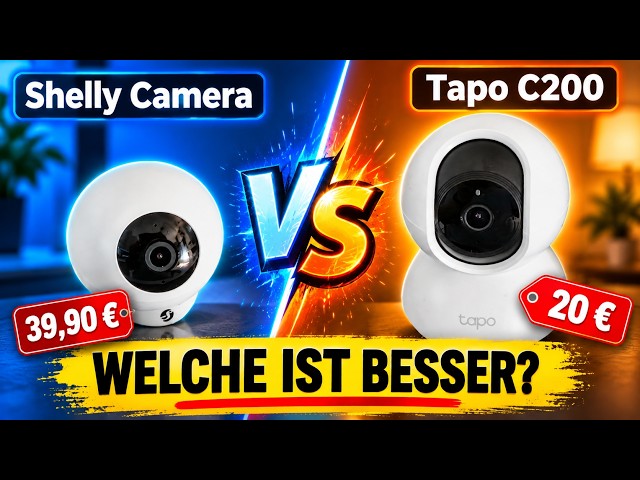 Shelly Camera vs. Tapo C200 – Is it worth double the price?