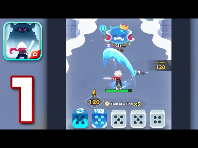 Dicero Walkthrough Gameplay Part 1 - Tutorial (iOS, Android)