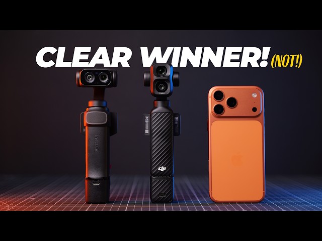 Pocket 4P vs Luna Ultra vs iPhone 17 Pro Max!
