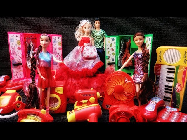 10 Minutes Satisfying Unboxing Cute Princess And Friends Red Collection Toys Review | My Toys Studio