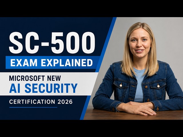 SC-500 Exam Explained | Microsoft New AI Security Certification 2026
