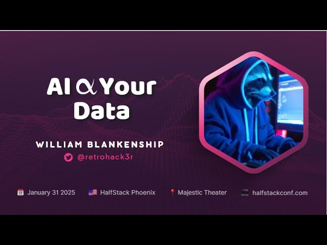 AI  Your Data- William Blankenship