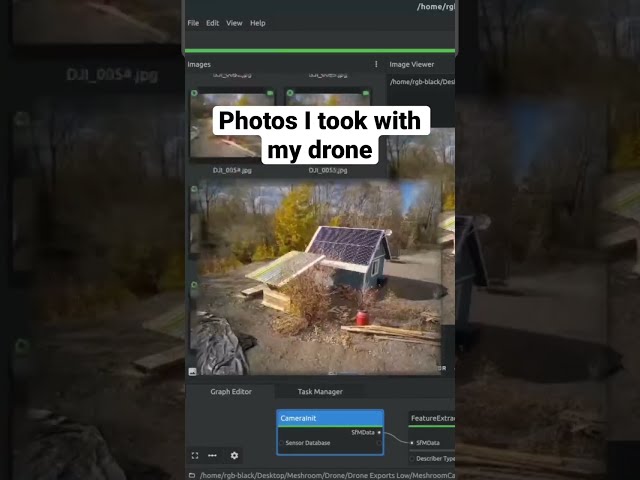 3D Scanning My Tiny Home With a Drone and Meshroom