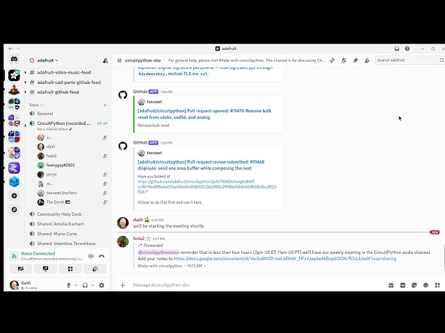 CircuitPython Weekly Meeting for September 28, 2026 @circuitpython #circuitpython #adafruit