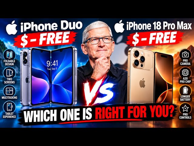 iPhone Duo vs iPhone 18 Pro Max: Which One Should You ACTUALLY Buy? (2026)