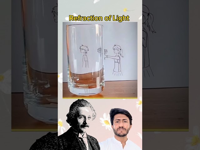 The magic | Refraction of light #physics #light