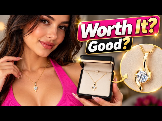 Halo Pendant Necklace Review. Watch Before You Buy!