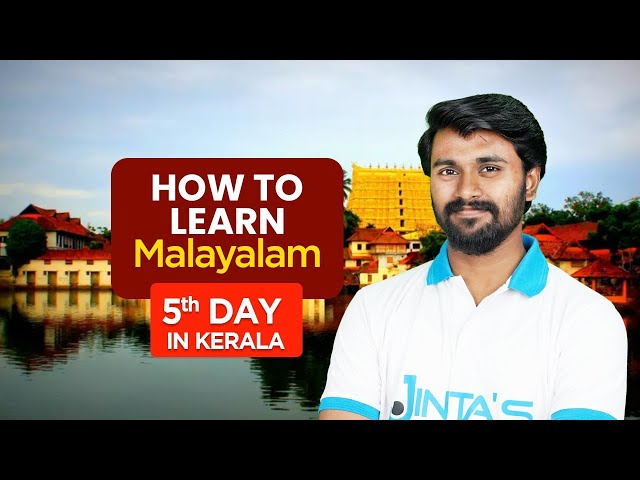 Learn How To Speak Malayalam Like A Pro | JINTAS