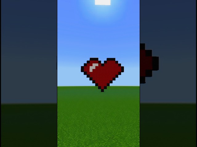 Noob vs pro vs hacker heart ❤️ Challenge 🥵 #shorts #short #viralshorts #minecraft