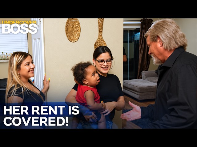 CEO Visits Worker’s Home Then Gives Her $40K! | Undercover Boss USA
