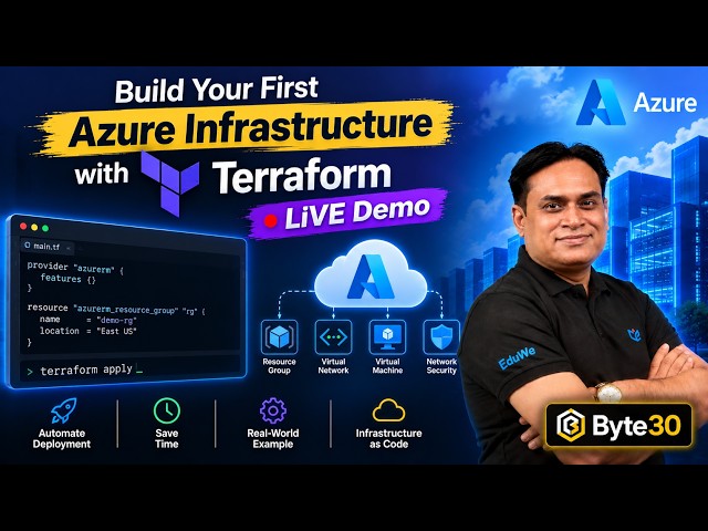 Build Your First Azure Infrastructure with Terraform — LIVE Demo