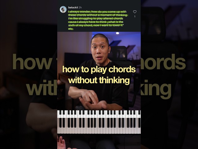 How to make big jazz chords become second nature