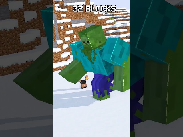 Evoving Zombie into Monster.. #minecraftshorts