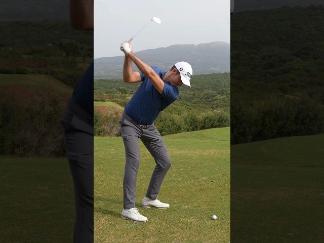 If you want a repeatable and on-plane golf swing, stay tuned for tomorrows video 👊 #golfswing