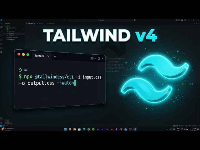 Install Tailwind CSS CLI - Latest 2025 Method (Beginner Friendly)