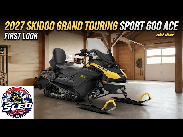 2027 Skidoo Grand Touring Sport 600 ACE Spring Check Is Here