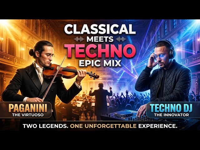 Mozart vs Vivaldi: Epic Classical Techno Battle Mix For Gym | Best Coding Music Fast