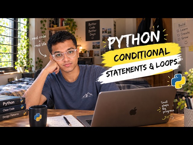 Python for Machine Learning – Part 2 | Conditional Statements & Loops